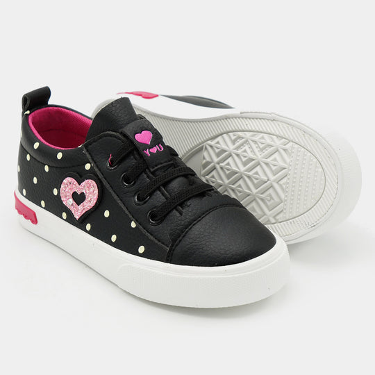 Girls Sneakers 5510C-BLACK