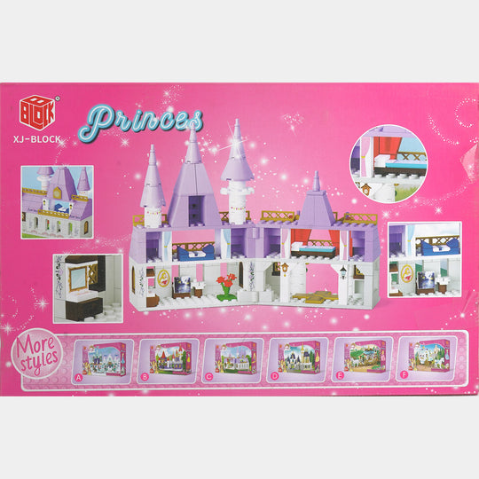 Princes Enchanted Castle Building Block Set