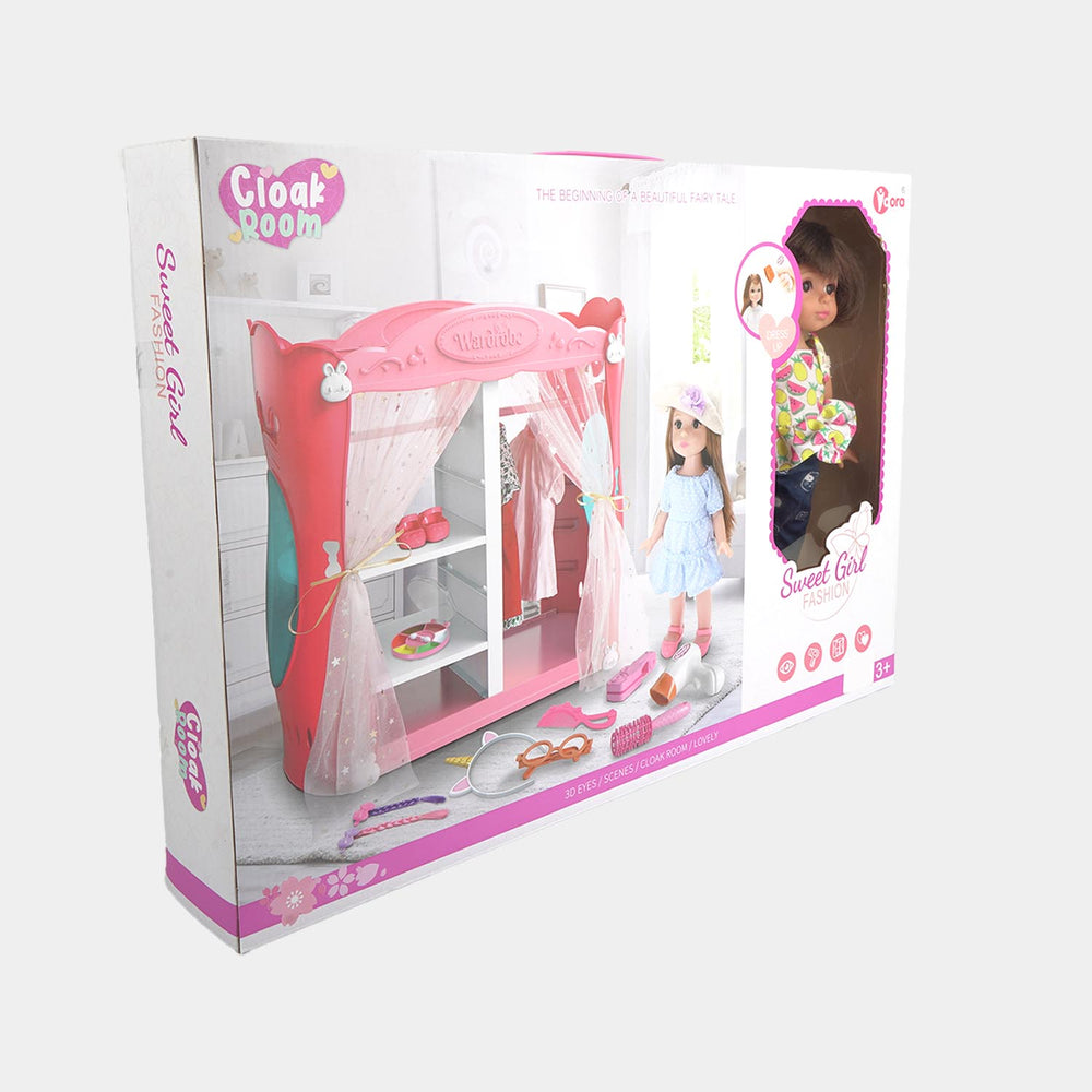 12" Doll Set with Play Accessories