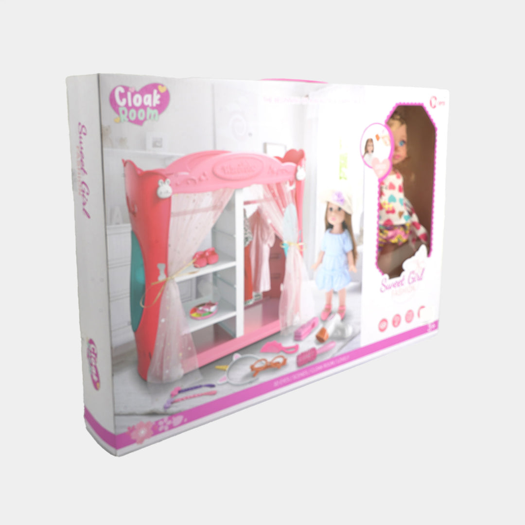 12" Doll Set with Play Accessories