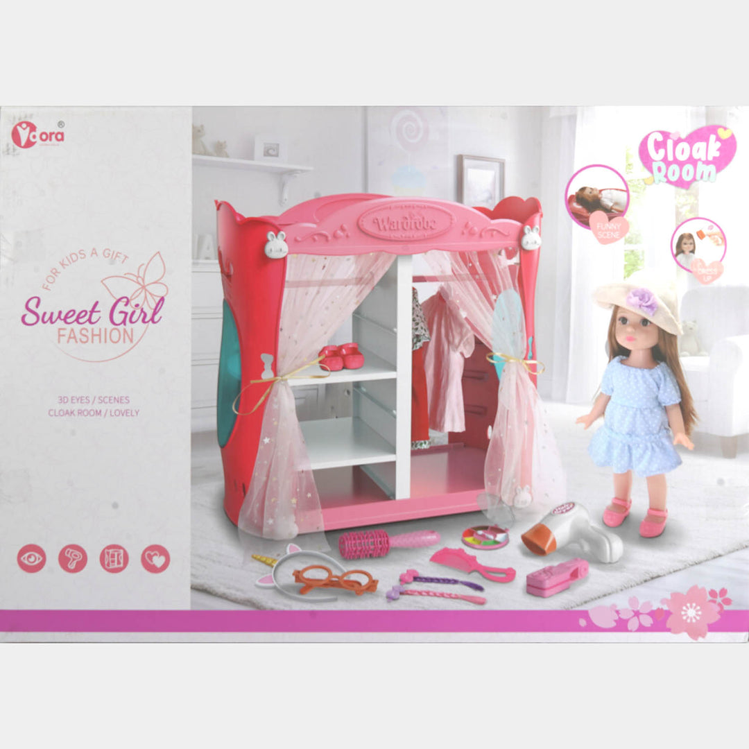 12" Doll Set with Play Accessories