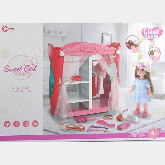 12" Doll Set with Play Accessories