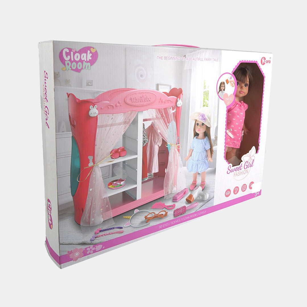 12" Doll Set with Play Accessories