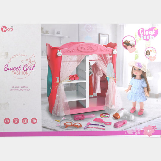 12" Doll Set with Play Accessories