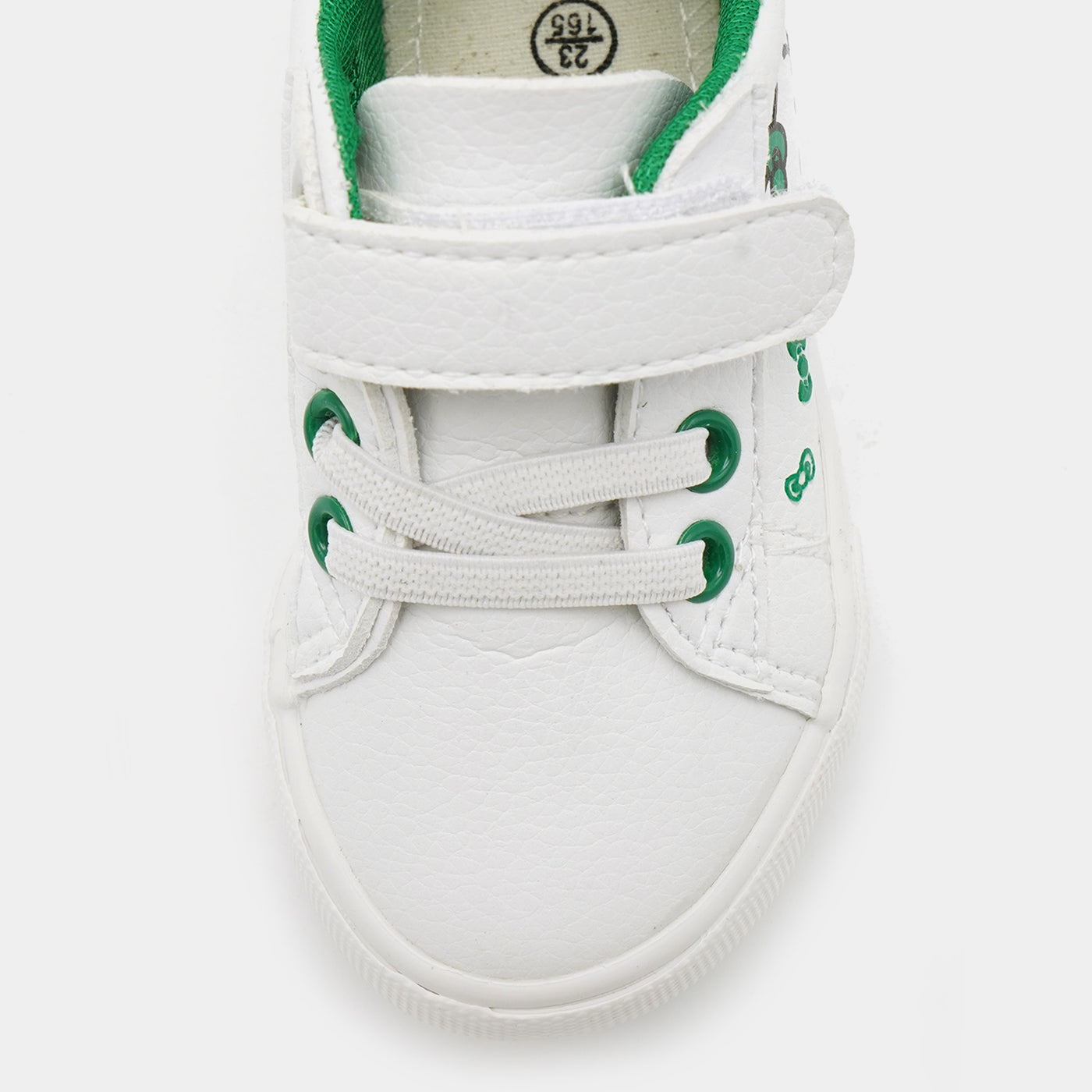 Girls Sneakers 1882C-White/Green