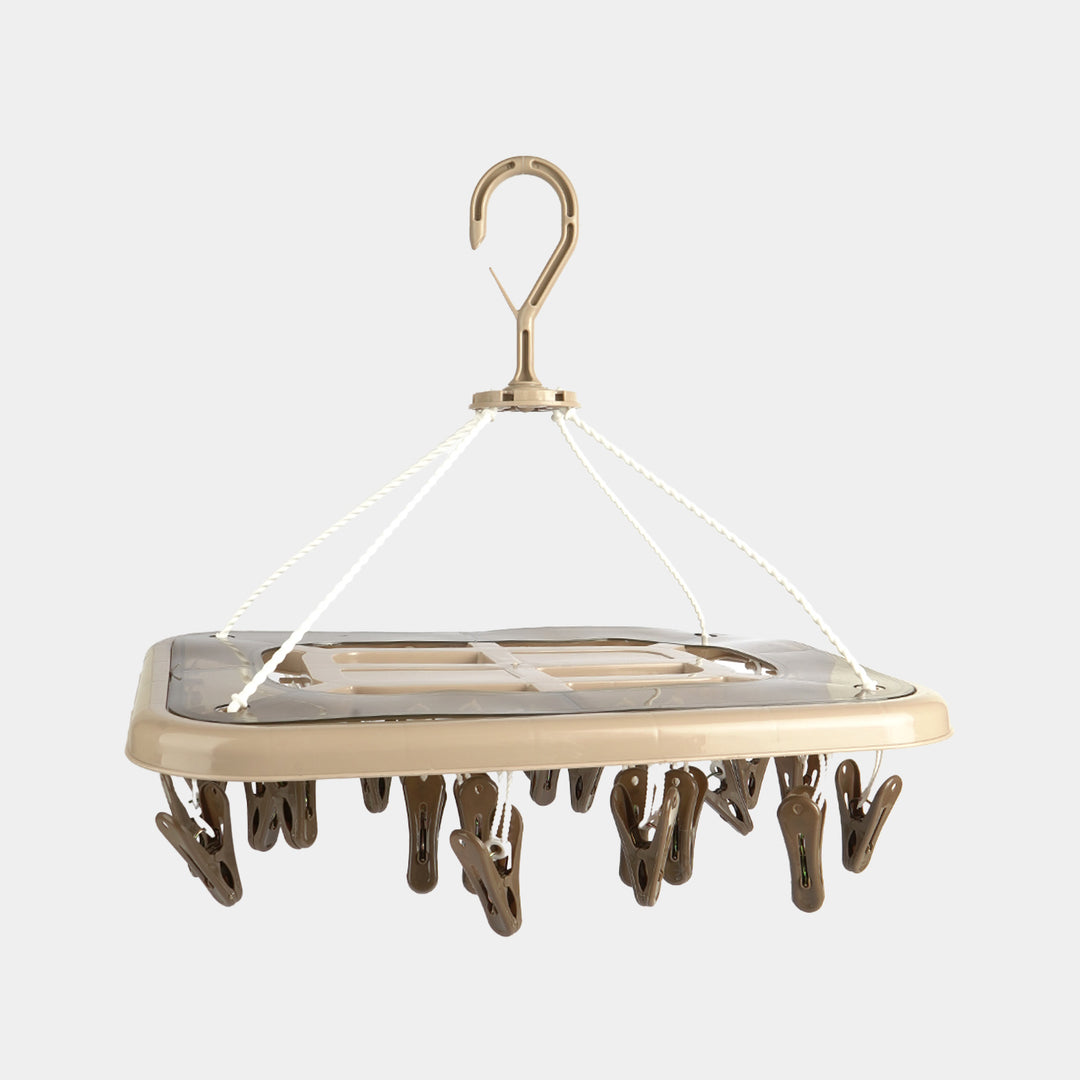 Baby Cloth Hanger With Clips