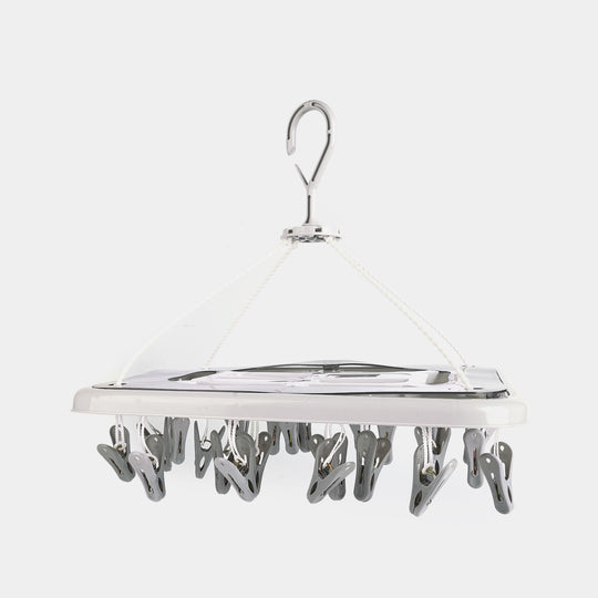 Baby Cloth Hanger With Clips