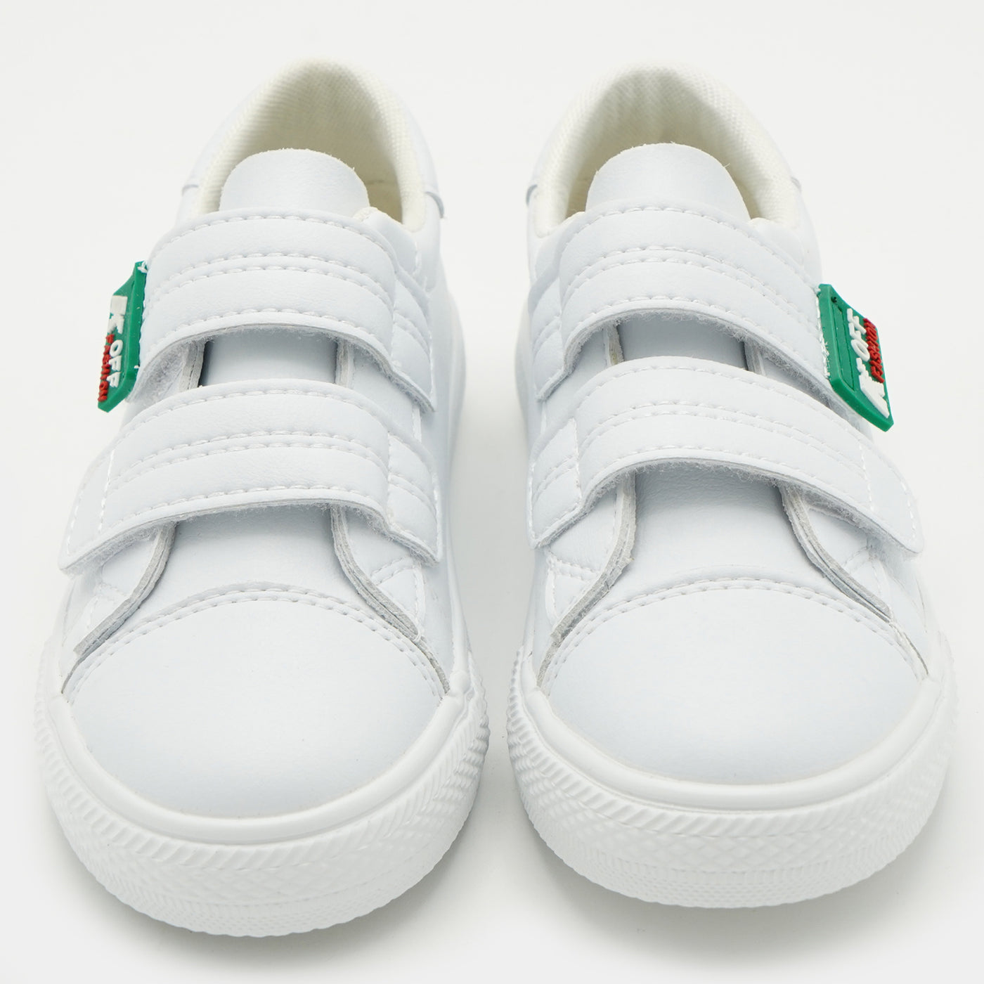 Boys Sneakers 2358B-White/Green