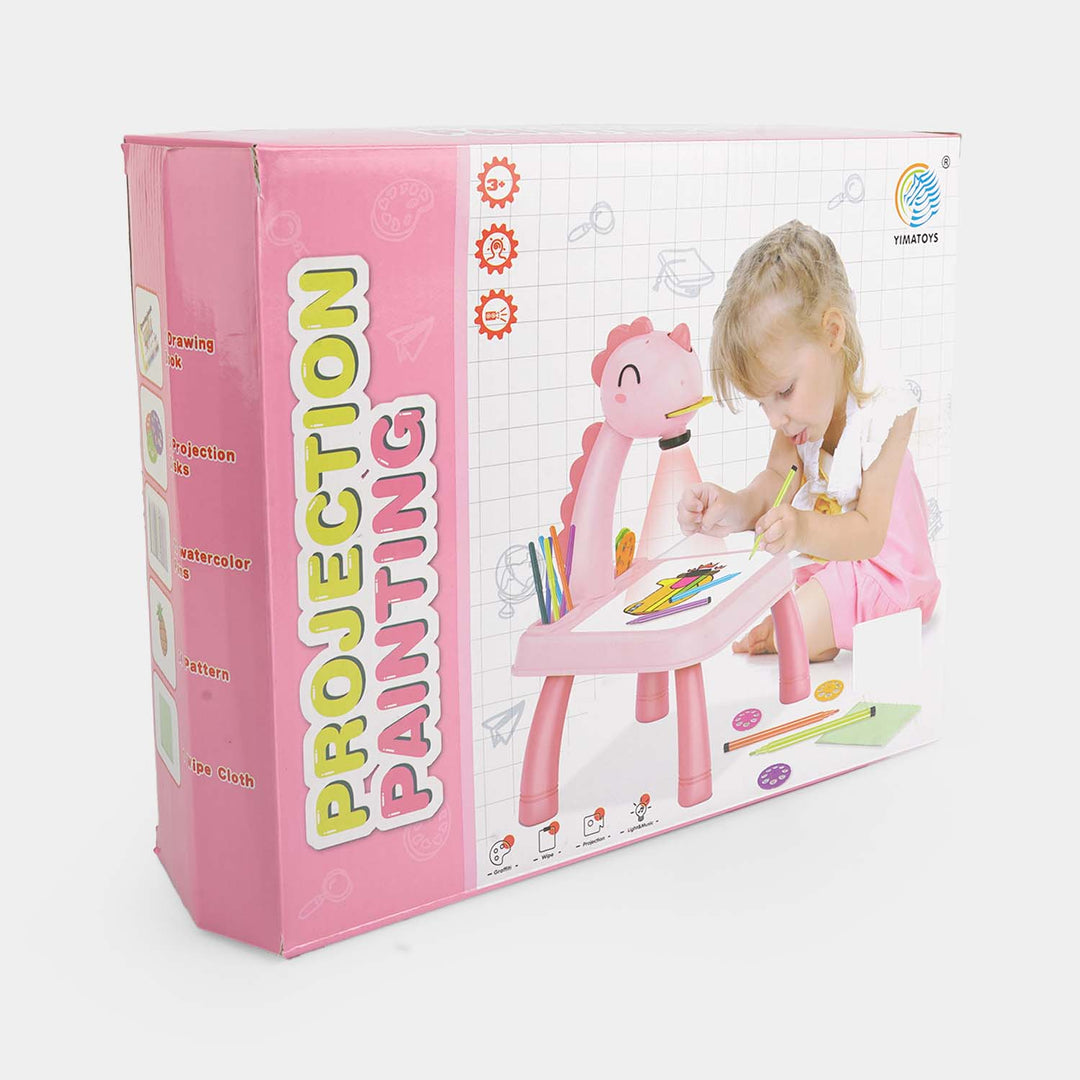 Kids Educational Projection Painting Table