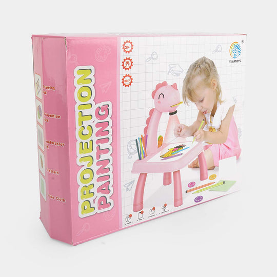 Kids Educational Projection Painting Table