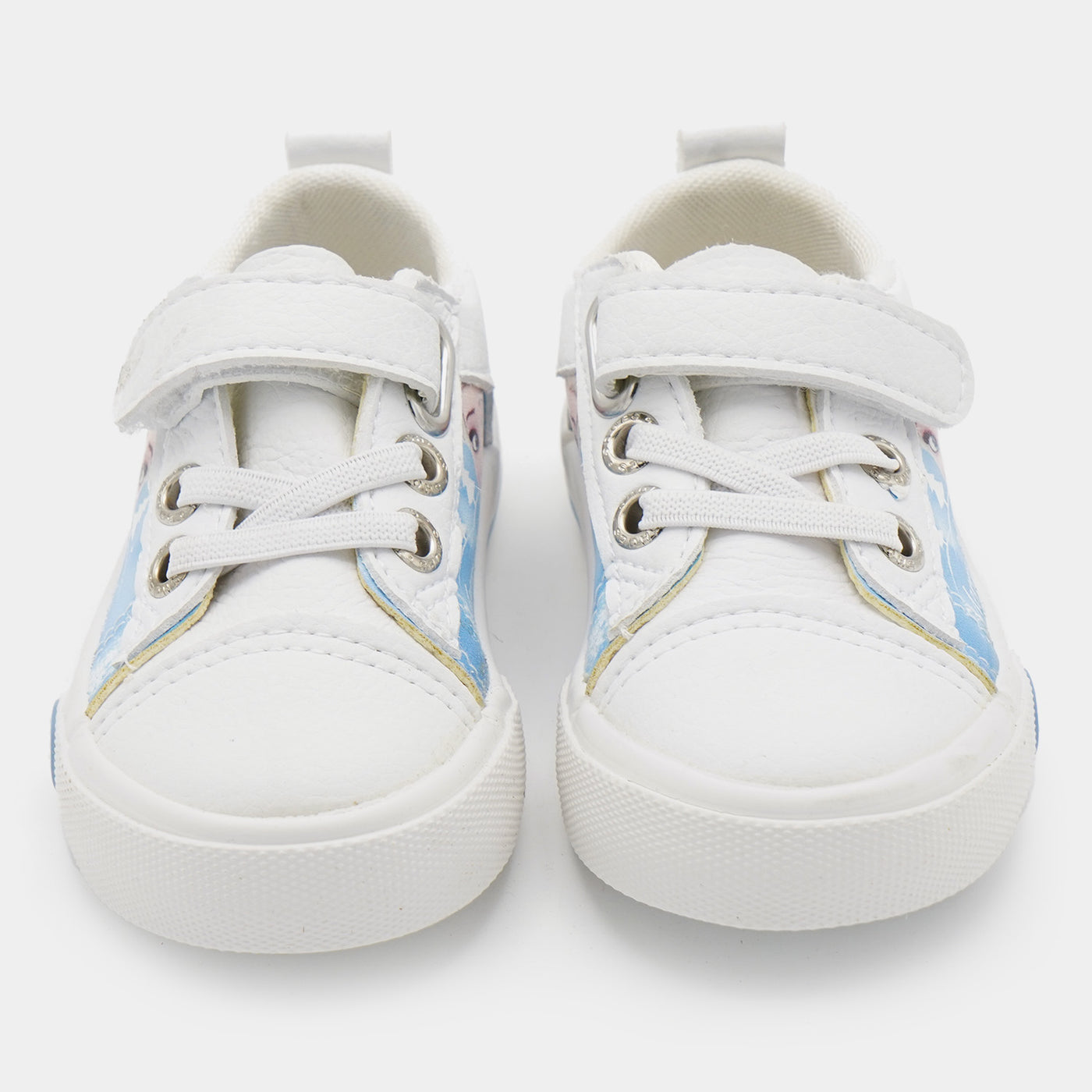 Girls Sneakers 1837C-White/Blue