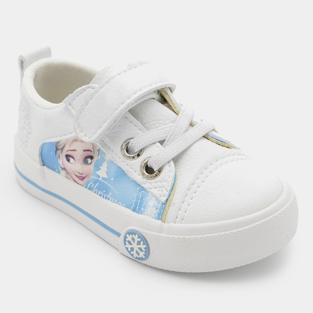 Girls Sneakers 1837C-White/Blue