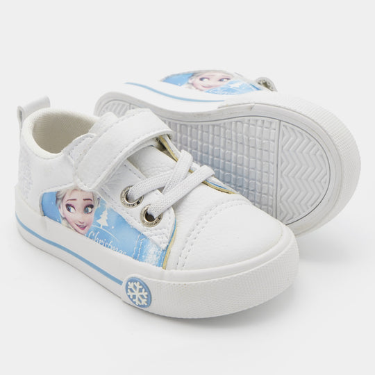 Girls Sneakers 1837C-White/Blue