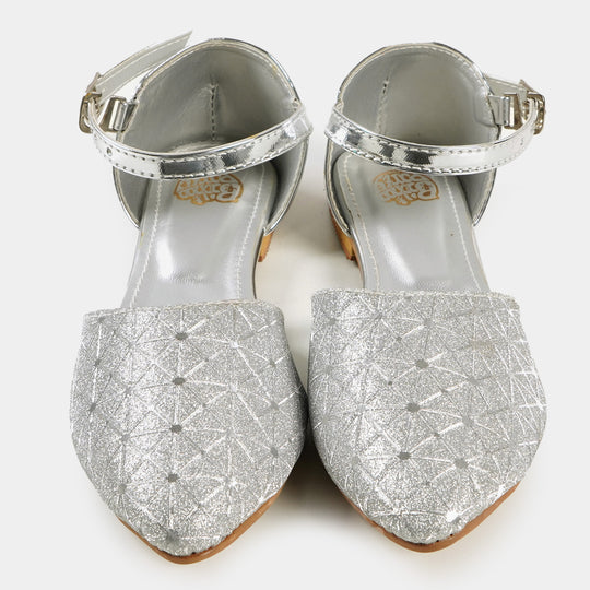 Girls Pumps 456-34 - Silver