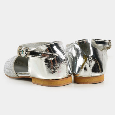 Girls Pumps 456-34 - Silver