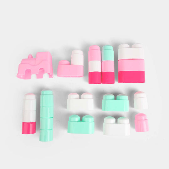 Building Blocks & Train Plastic Set