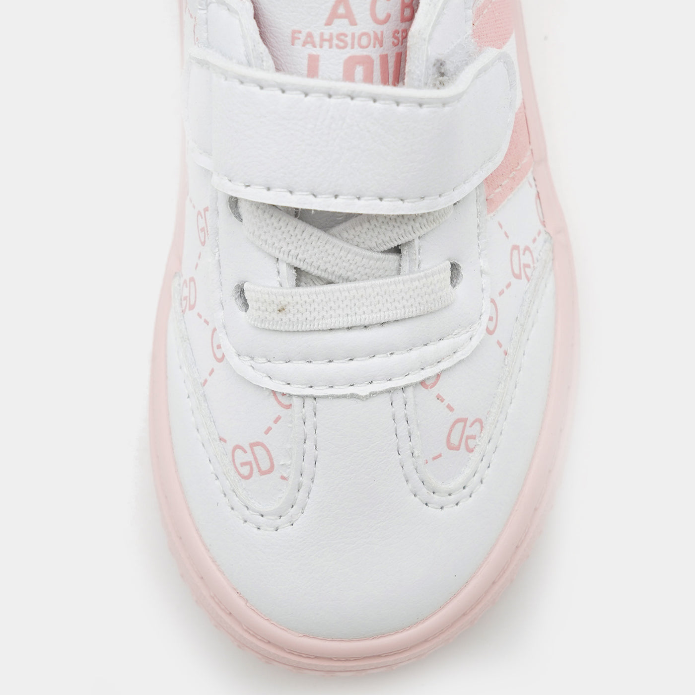 Girls Sneaker 2288C-White Pink