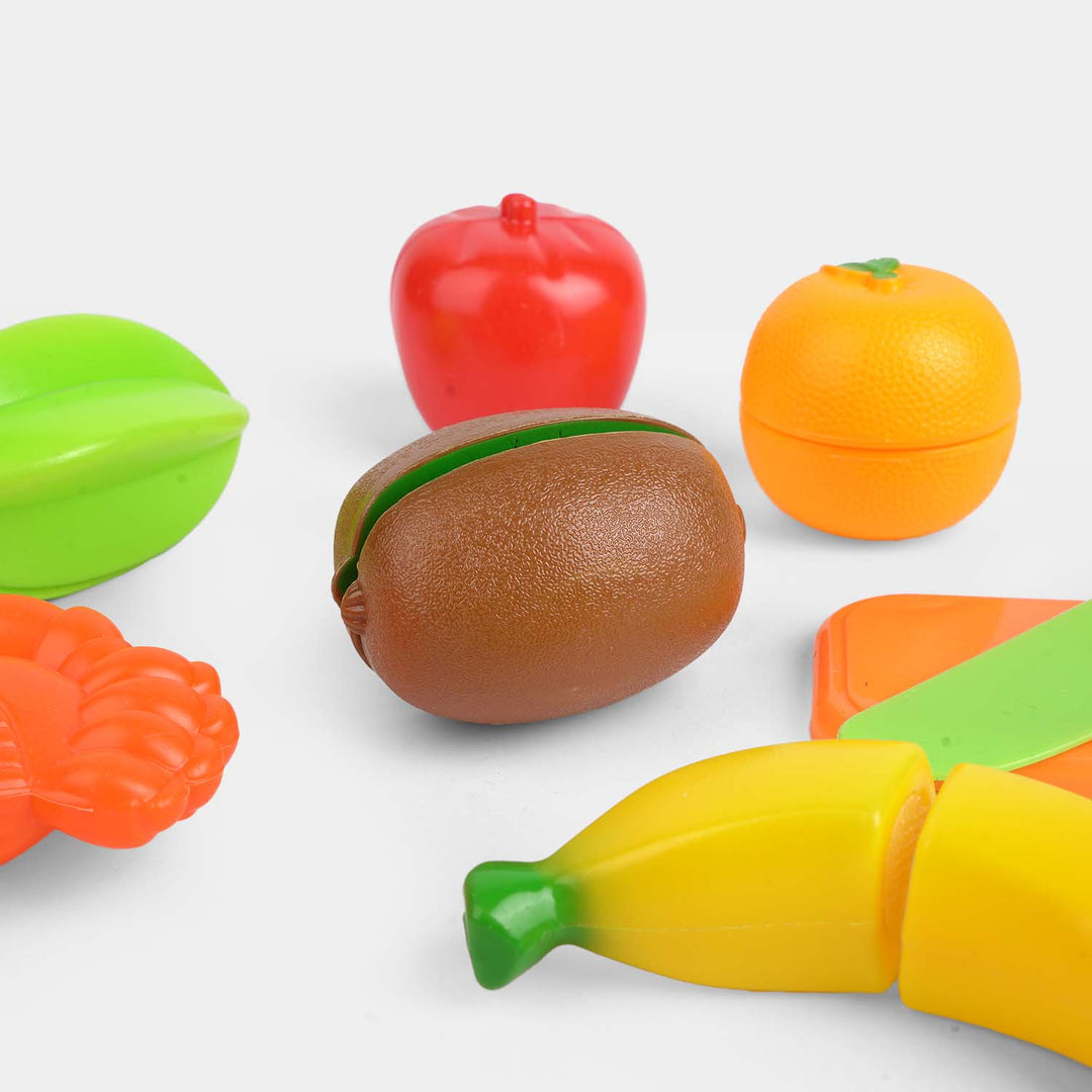 Pretend Play Plastic Fruit Set