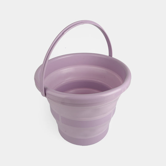 Portable Collapsible Plastic Bucket