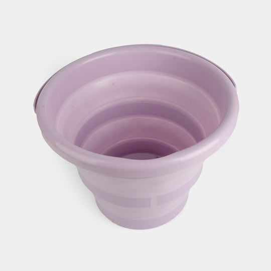 Portable Collapsible Plastic Bucket