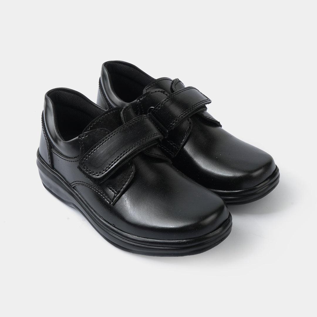 Boys School Shoes ES-22-BLACK