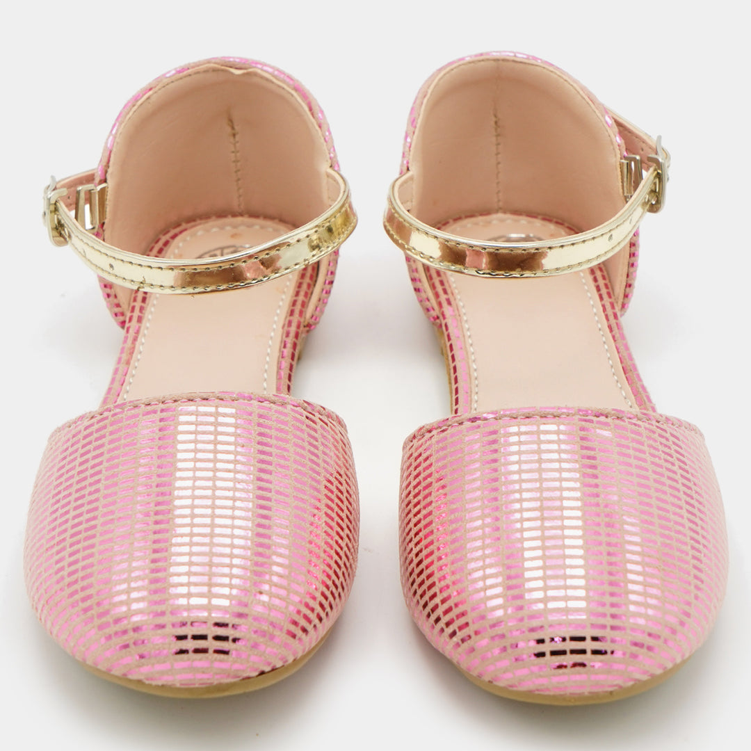 Girls Pumps PP 80-17-Pink