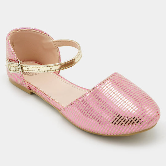 Girls Pumps PP 80-17-Pink