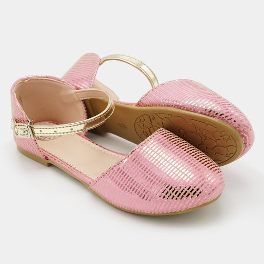 Girls Pumps PP 80-17-Pink