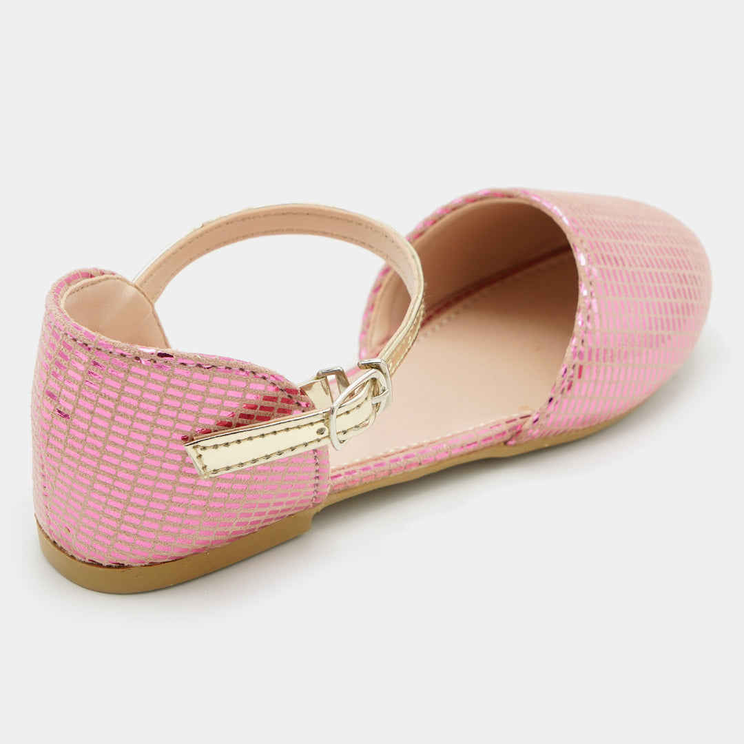 Girls Pumps PP 80-17-Pink