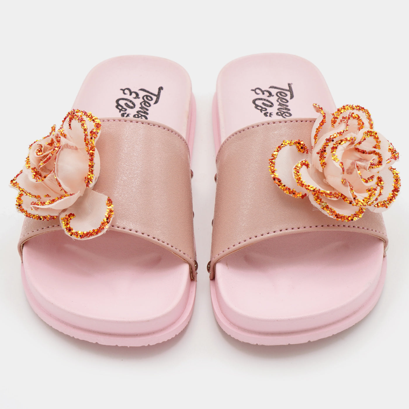 Teens Girls Slipper CL-15-Peach