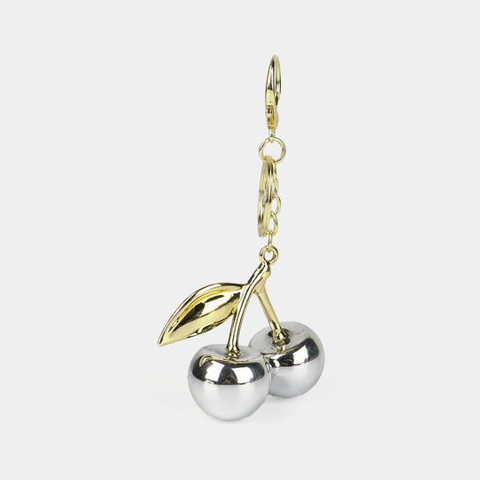 Fancy Decorative Keychain Double Cherry