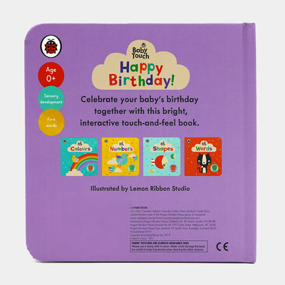 Kids Book Happy Birthday Baby Touch
