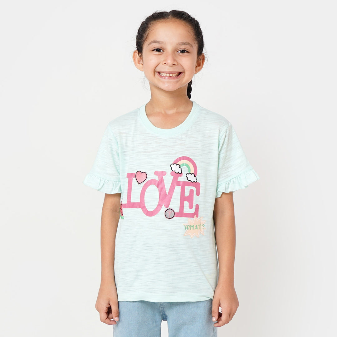 Girls T-Shirt Love - Soothing