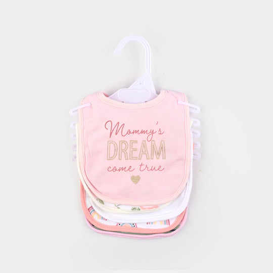 Infant Baby Bib/Apron Pack OF 5PCs | 0M+