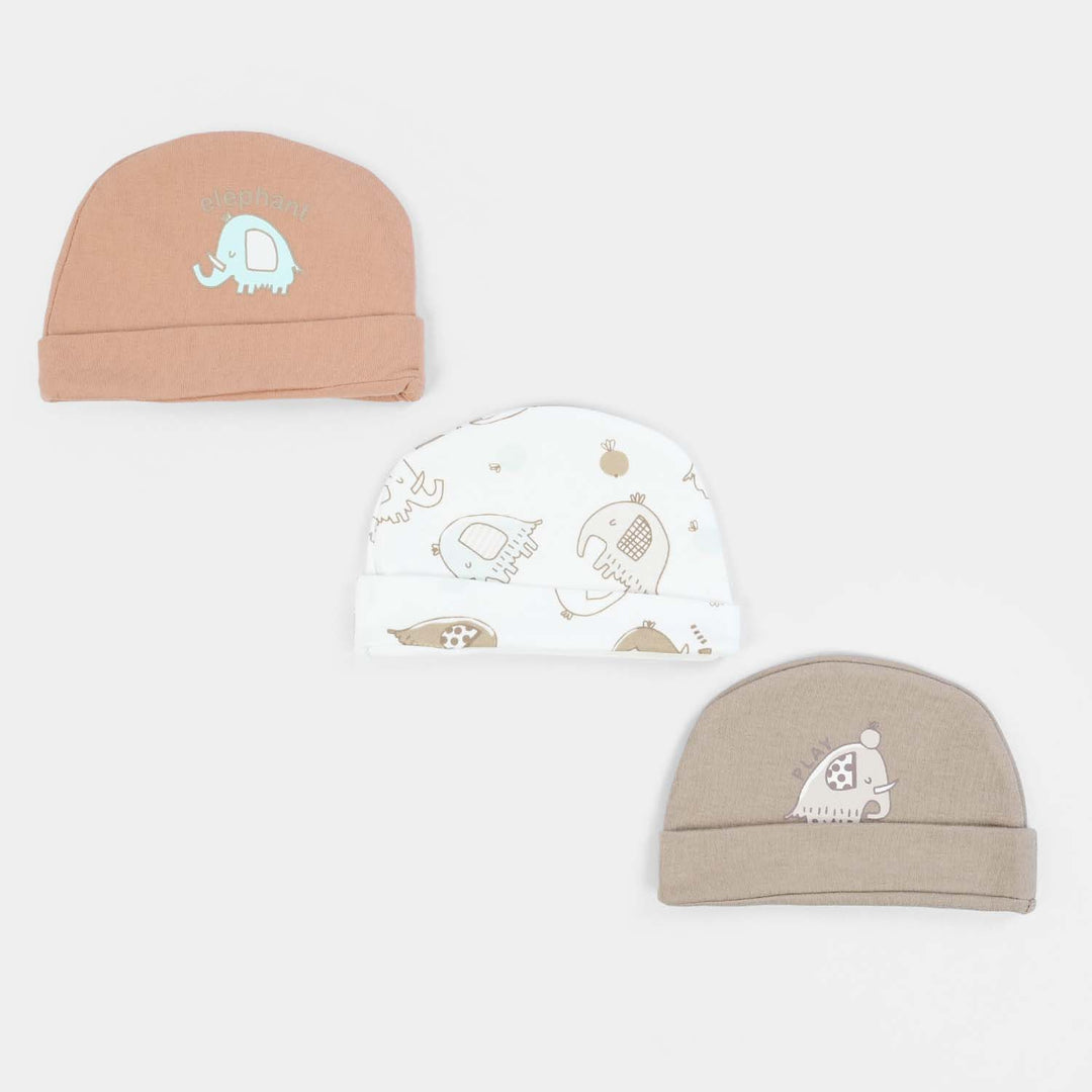 Pack OF 3 Baby Cap/Hat Set