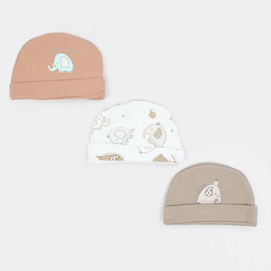 Pack OF 3 Baby Cap/Hat Set