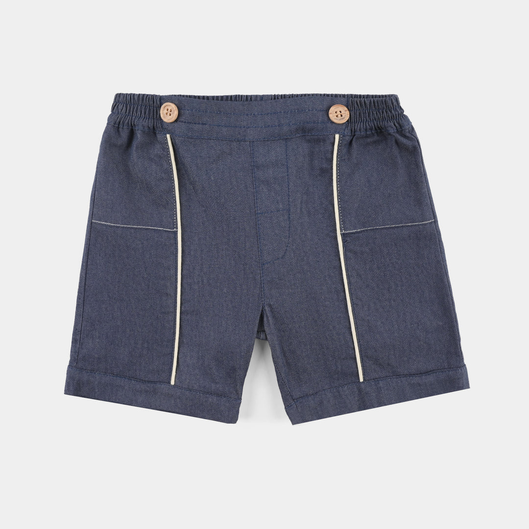 Infant Boys Jersey/Terry 2Pc Suit 294-012 E-C-BEIGE