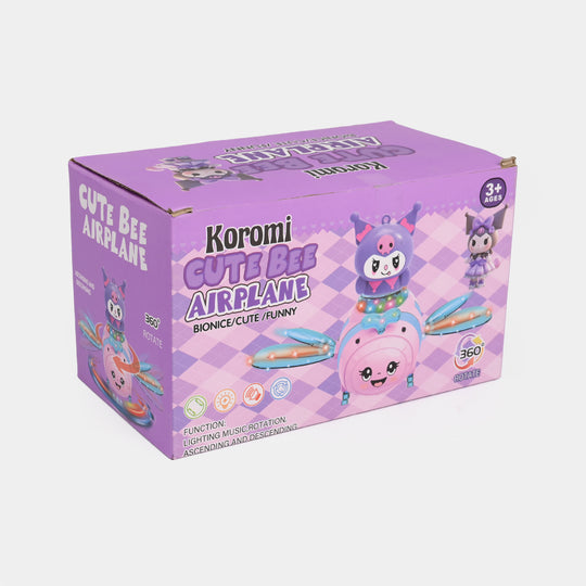 Character Cute Bee Airplane Toy