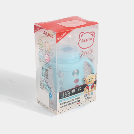 Baby Glass Feeding Bottle | 120ml