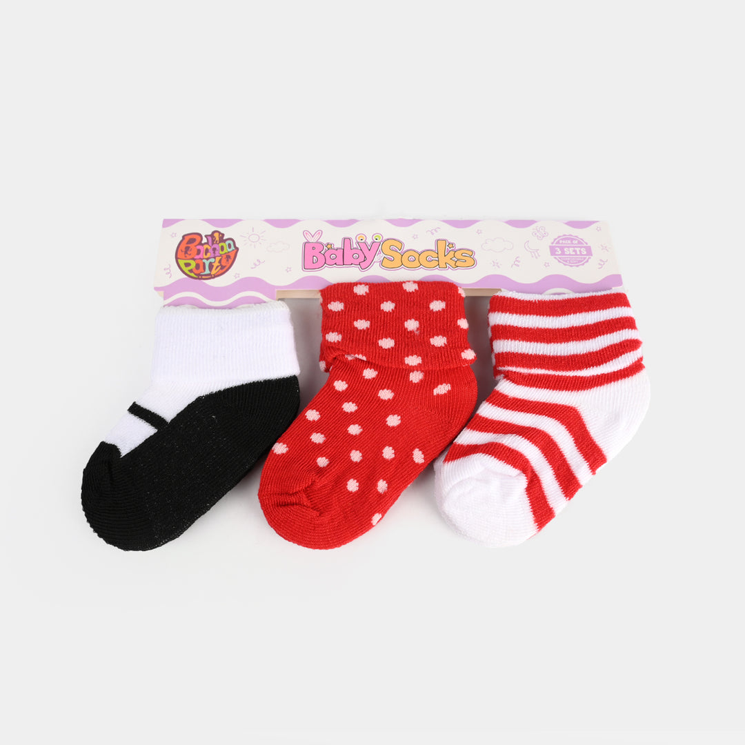 Baby Socks Pack Of 3 | 6-12M