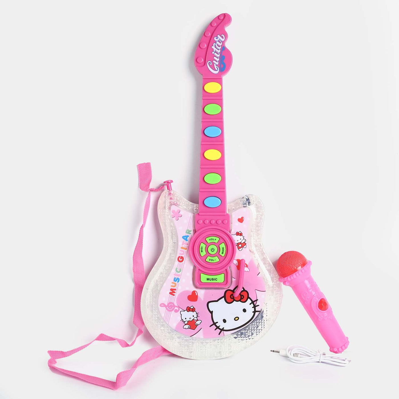 CHARACTER MUSIC & LIGHT GUITAR FOR KIDS