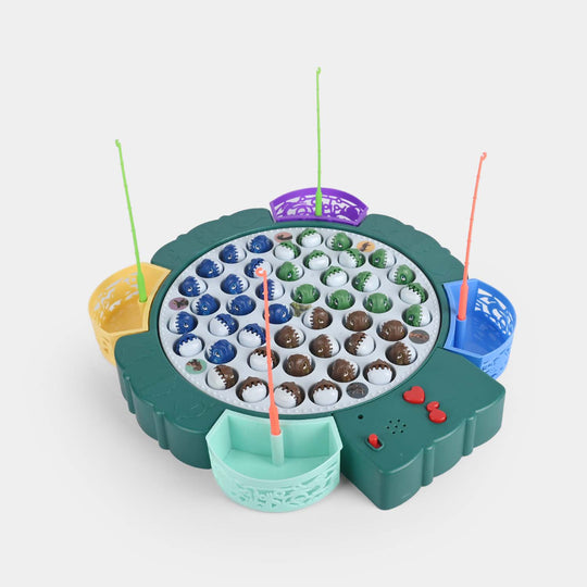 Electric Rotating Fishing Game
