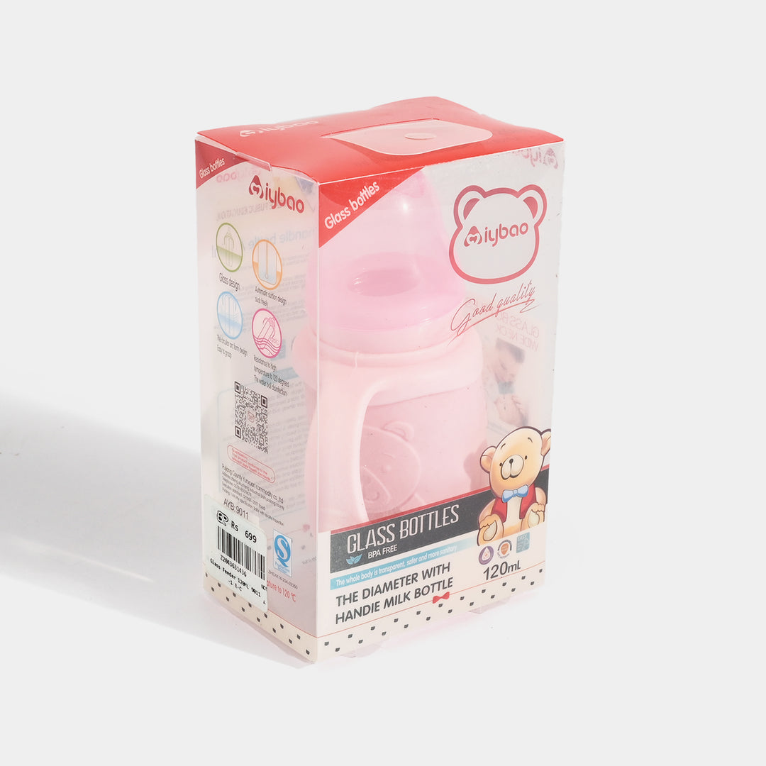 Baby Glass Feeding Bottle | 120ml