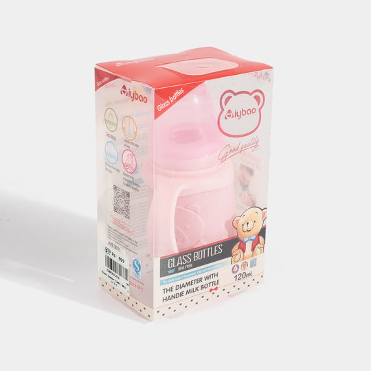 Baby Glass Feeding Bottle | 120ml