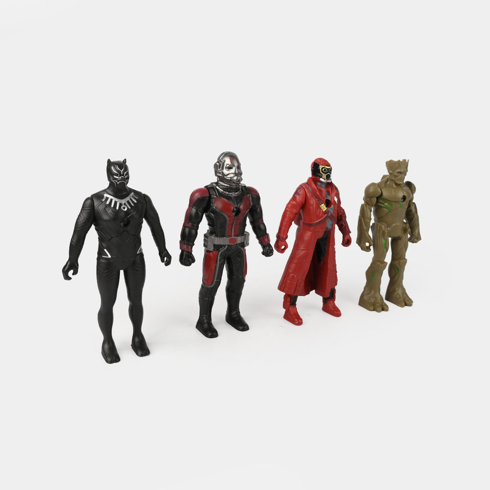 Action Figures Set with Light Projection | 8Pcs