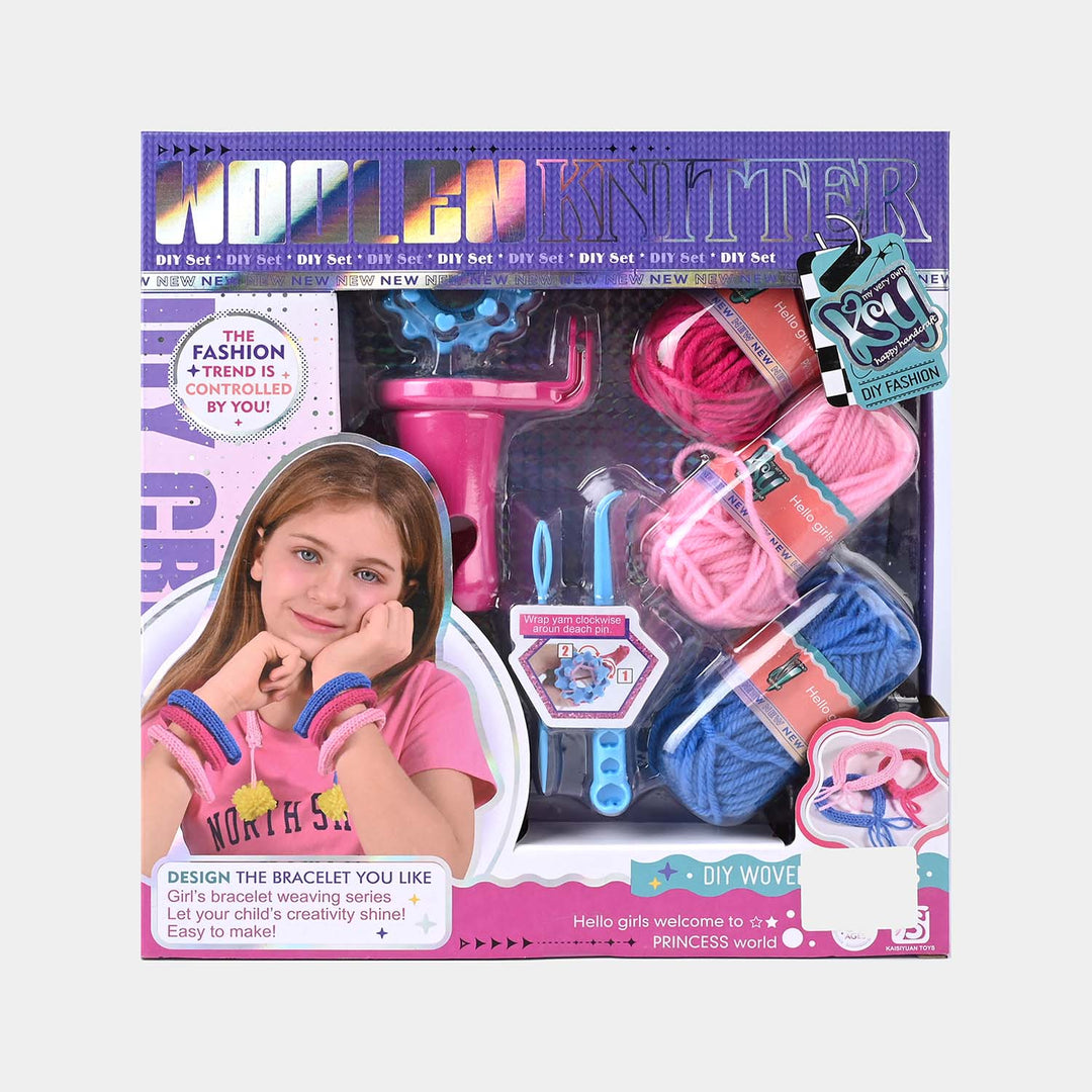 Knitting Braided Rope Tool Set For Girls