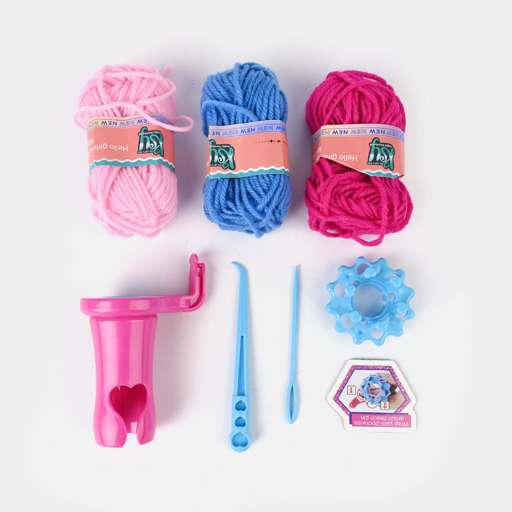 Knitting Braided Rope Tool Set For Girls