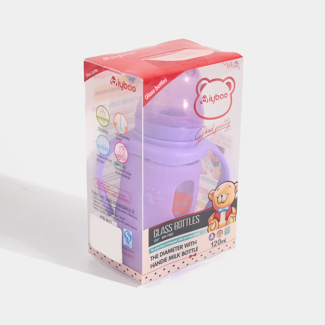 Baby Glass Feeding Bottle | 120ml