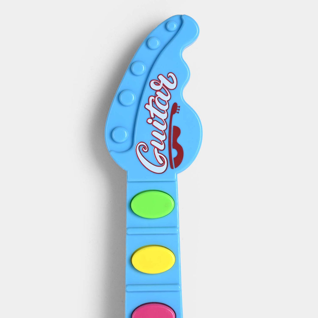 Electric Guitar Toy With Light, Music & Microphone For Kids