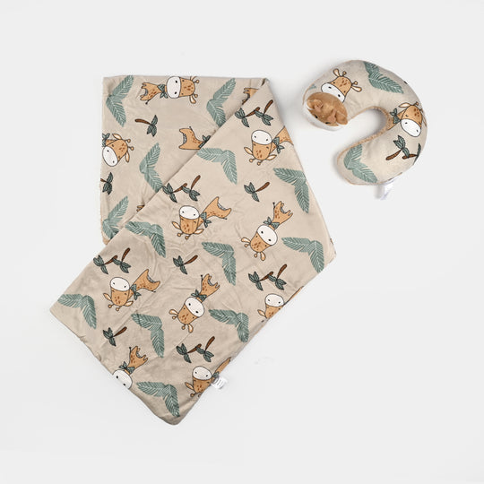 Wrapping Sheet With Neck Pillow | 0M+